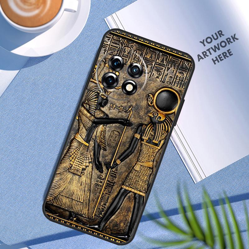 Sacred Eye of Horus Egypt Fresco Case For OnePlus Nord CE 3 Lite 2 2T N10 N20 OnePlus 12R 10T 9RT 10R 8 9 10 Pro 11 12 Cover
