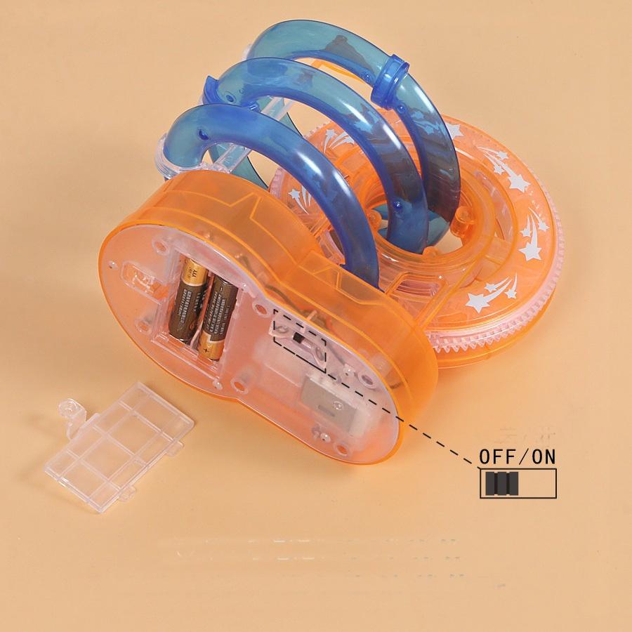 Kids Electric Ferris Wheel Loop Marble Race Run Transparent Diy Toys for Children Kid GIft