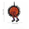 1 Pcs Halloween Witch Hat Leg Door Wreath Halloween Wreath Door Hanging Terrifying Atmosphere Decoration Happy Party Supplies