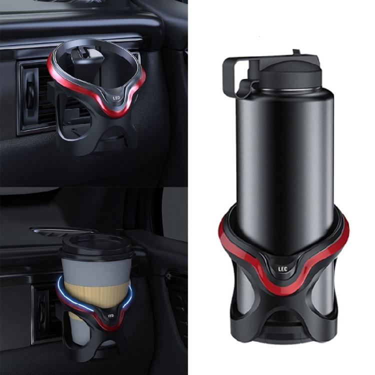 Car Cupholder Water Bottle Storage Stand for Air Vent Easy Installation Drink Support for Drivers Beverages Up to 76mm