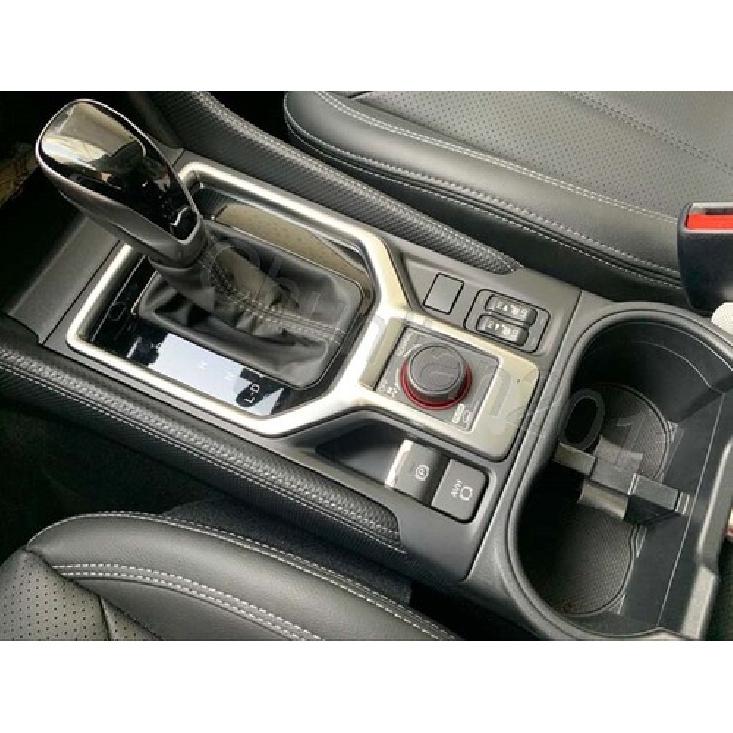 Inner Gear Panel Shift Knob Box Cover Trim for - Subaru Forester Matte
