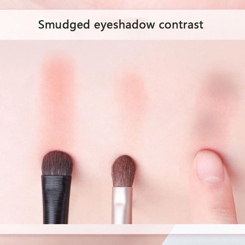 6PCS Professional Eye Makeup Brush Set – Soft Bristle Tools for Contouring, Eyeshadow, Eyeliner, and Eyebrow Application