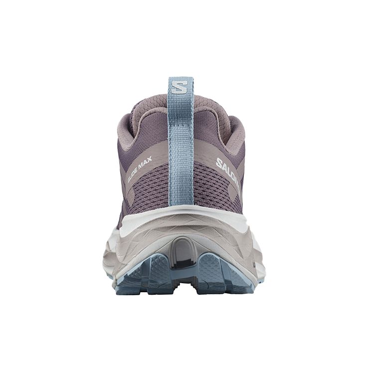 SALOMON Phantasm Comfortable Fabric Leather Non-Slip Wear-Resistant Breathable Low-Top Casual Running Shoes Women Sneaker Brown Purple 417688