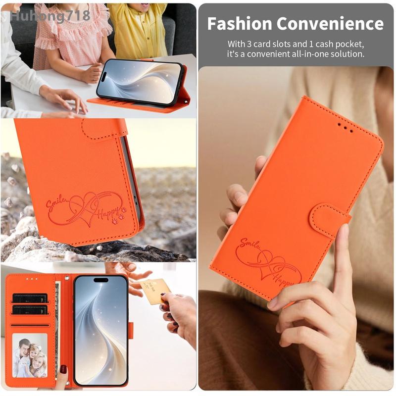 Para OPPO Reno 9A 13 13A 13F 14 FS 14F 15 Pro 4G 5G Capa Flip Carteira De Couro À Prova De Choque Suporte Cartão De Carr