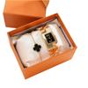 Women's Quartz Watch & Four-Leaf Clover Bracelet Set