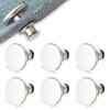 6/12pcs-Button Pins Loose Jeans No Sew Instant Replacement Snap Tack Button Ceryvop Reusable Adjustable Metal Pants Tightener