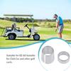 Golf Drive Shaft Adapter Accessory Sports Actuation Replacement for Clone GX200 Aluminium Silvery Gasket