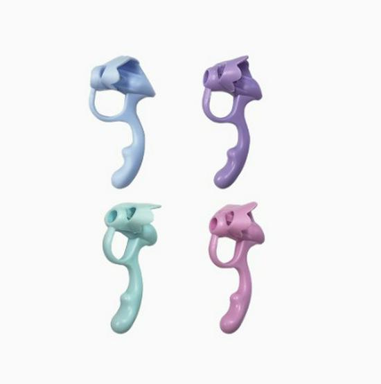 Five-Finger Silicone Pencil Grip for Kids: Corrects Writing Posture