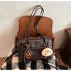 .Retro College-Style Single-Shoulder Bag, Versatile Large-Capacity Commuter Bag, Fashiable Bost Briefcase
