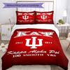 3pcs Kappa Alpha Psi logo pattern bedding set duvet cover set includes duvet cover &pillowcases, perfect all season bedroom decoration & gift