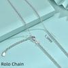 Custom 925 Sterling Silver Italy Link Chain Set Lobster Clasp Adjustable Snake Bone Sweater Chains Necklace Fashion Jewelry