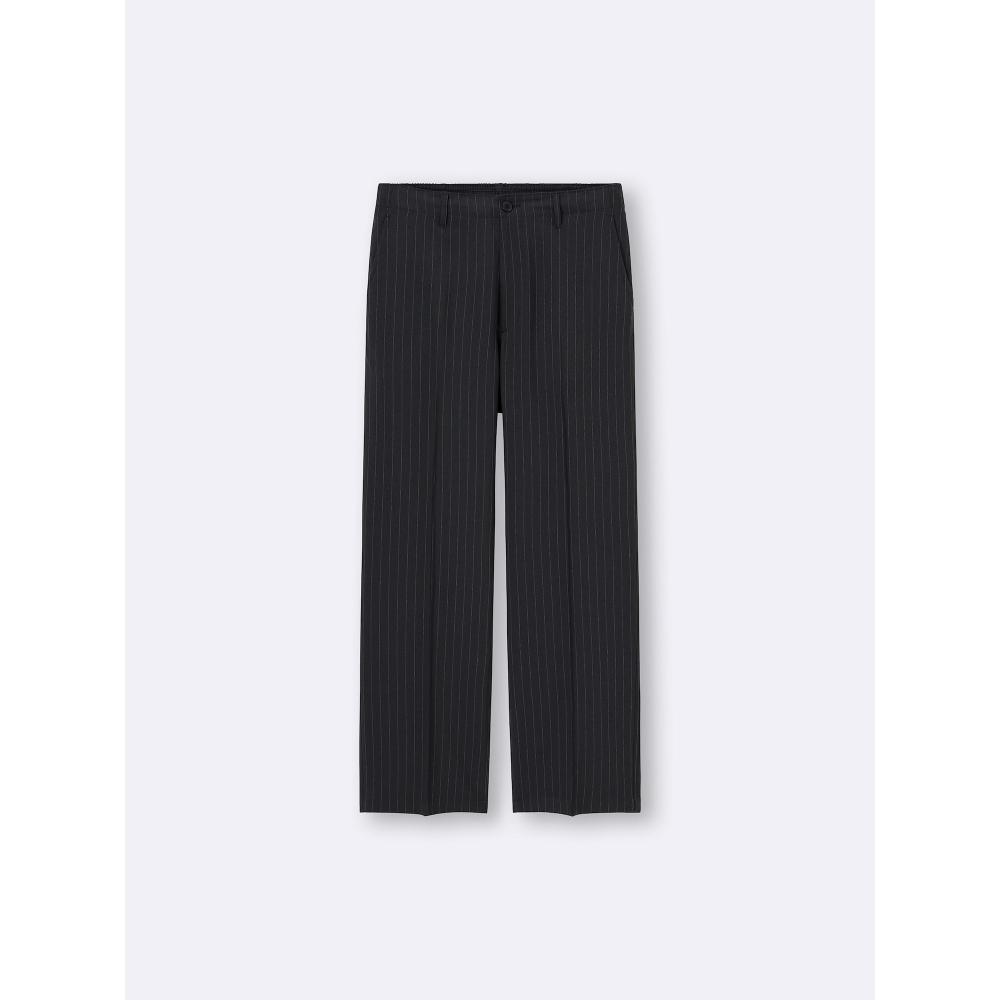 GU by Uniqlo Wide Slacks  Stripe  Model  Ec  Length 78.5cm 