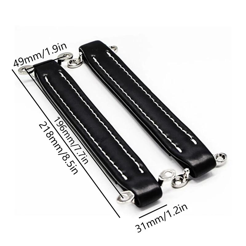 Leather Handle -Vintage Style Soft Leather Guitar Amplifier Speaker Handle Cabinet Drawer Knobs Gear Hardware Parts Accessories