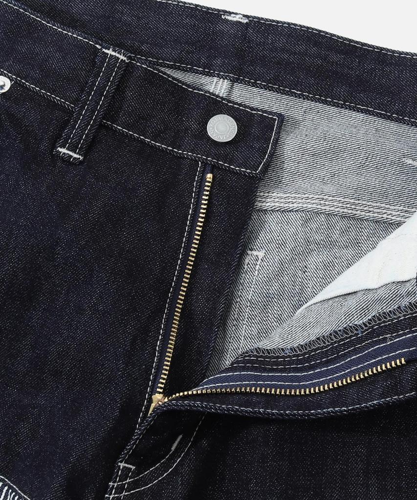 KOJIMA GENES Pants Quarter Combo Shorts Made in Japan Okayama Denim Indigo and Hickory 32 RNB-1429