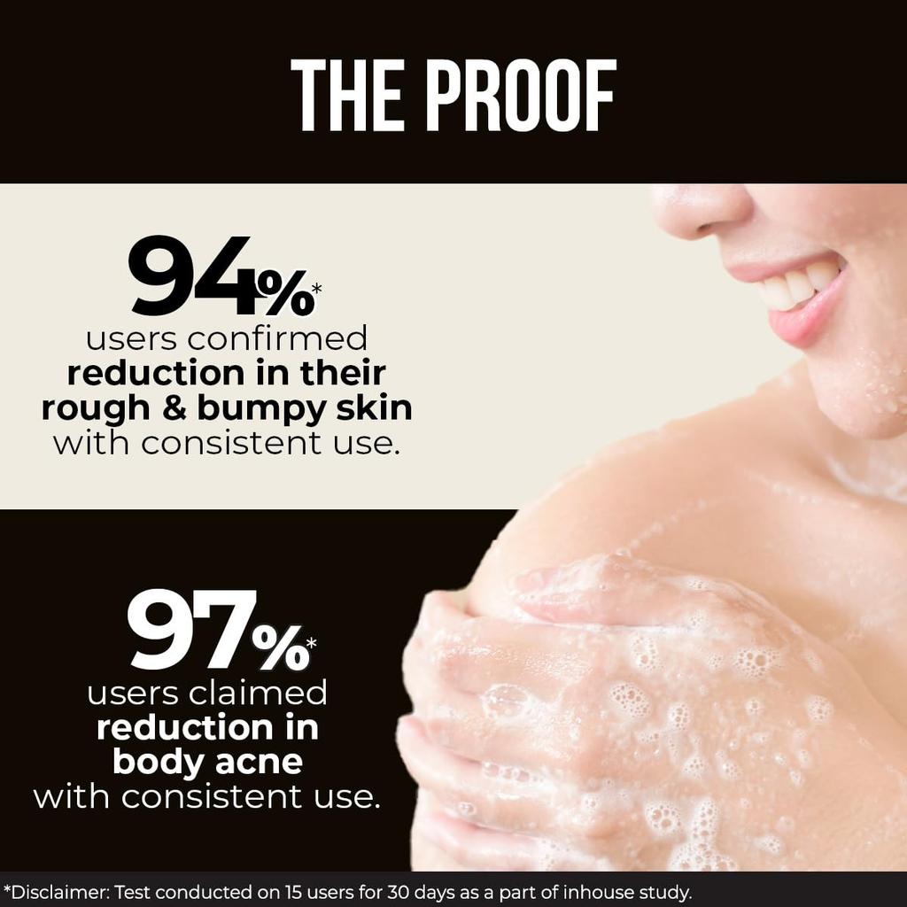 Dr. Sheths’ Licorice & Lactic Acid Body Wash 250ml Pack Gentle Exfoliating Shower Gel For Smooth Skin