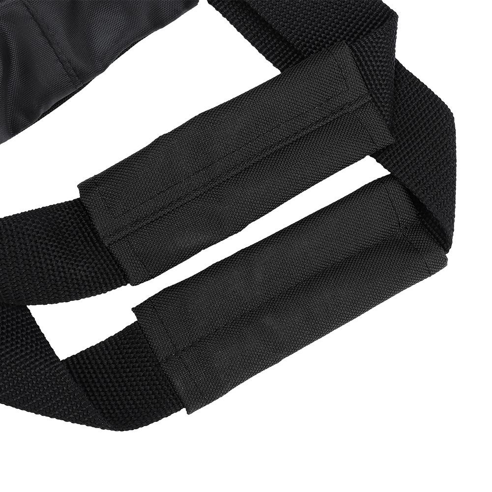 Oxford Kumaşı Neopren Elbise Değiştirme Matı Sörf Plaj Pedi Omuz Askılı Taşıma Kuru Çanta(Siyah)