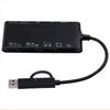 CR7 Type-C/USB 3.0 Multi-Function Card Reader CF/XD/MS/SD/TF Memory Card Reader for Phone Tablet Laptop PC