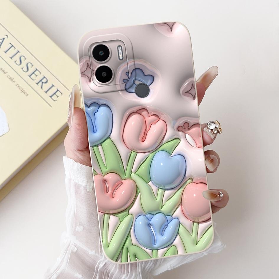 Redmi A1 Case For Xiaomi Redmi A1 Plus Cover Lovely Rabbit Panda Rabbit Shockproof Silicone Bumper For Xiaomi Redmi A2 A2+ Funda