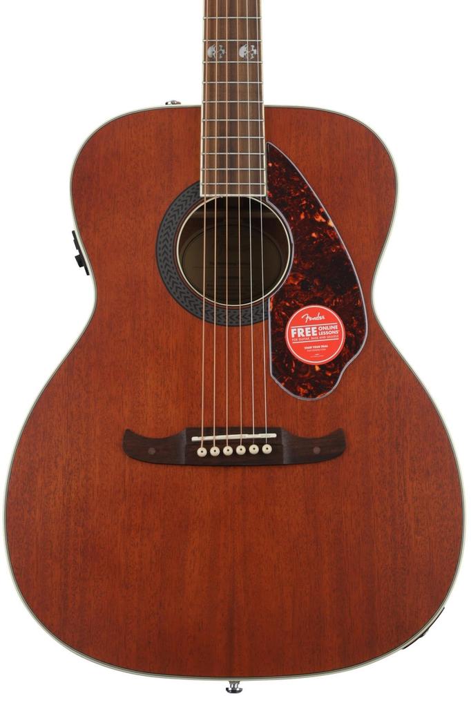 Fender Electric Acoustic Guitar Tim Armstrong Walnut Natural Hellcat, Fingerboard,