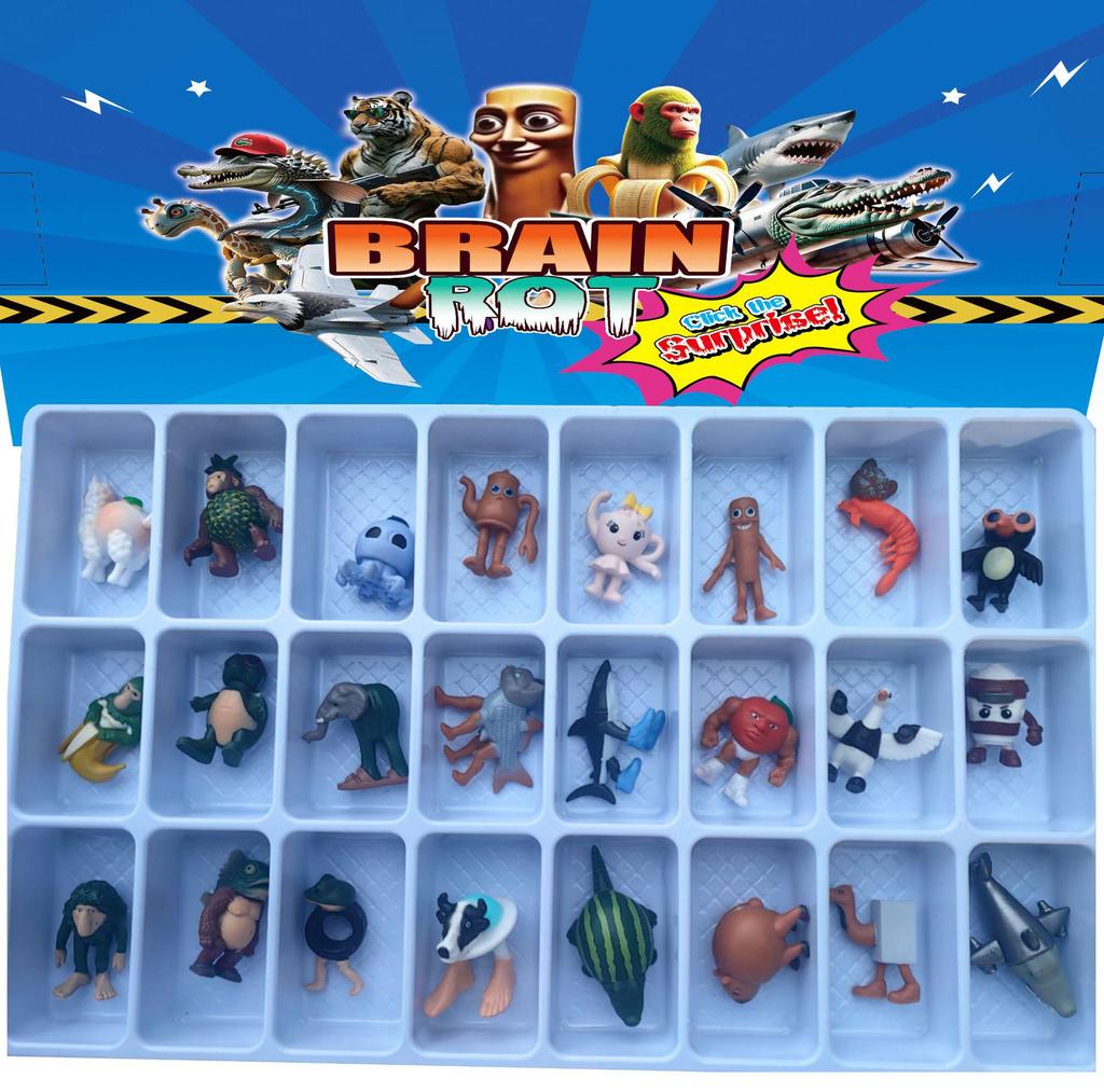 Mountains and Seas Classic 24 Styles 3.5-5.5cm Figurine Set (200g)