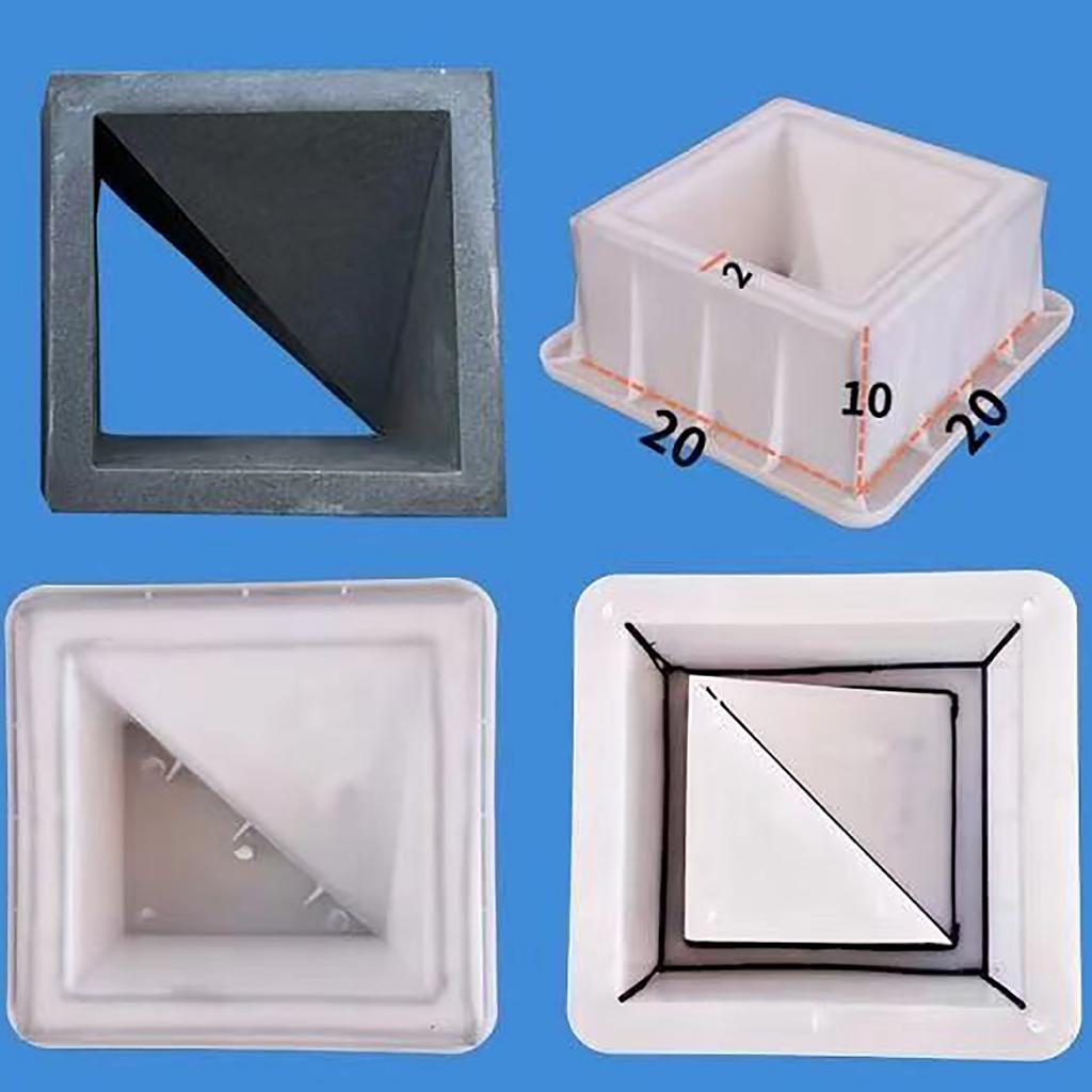 Cement Empty Brick Mold Hollow Three Dimensional Ventilation Partition Wall Decoration Concrete Plastic Mold Garden Decoration