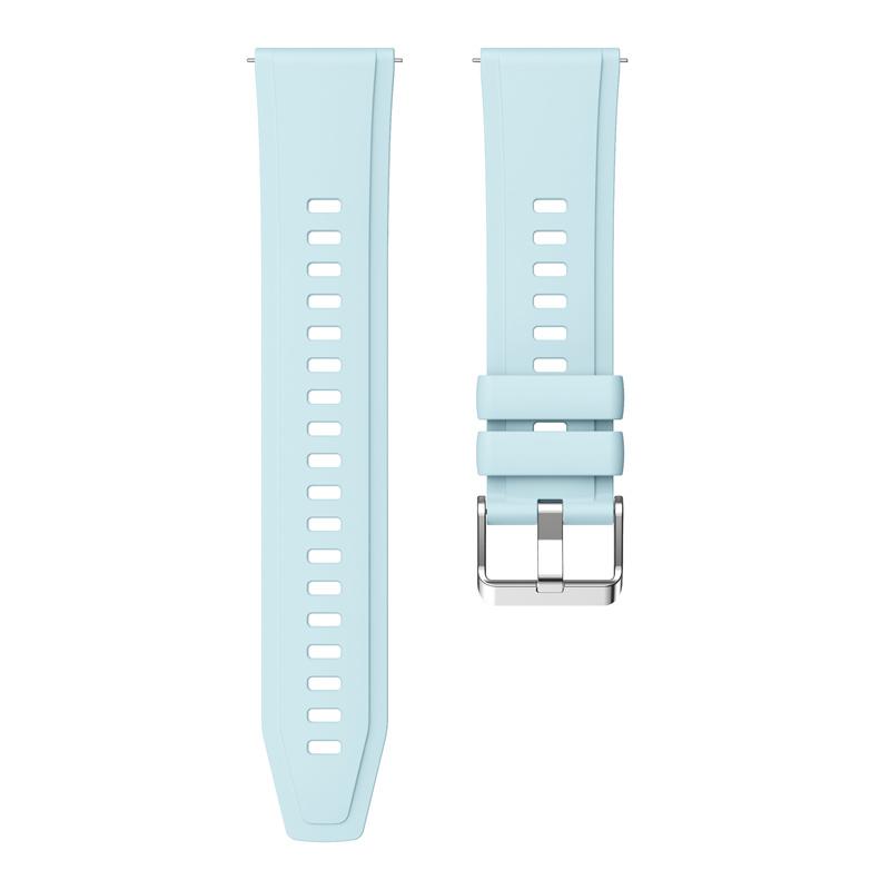 22mm Silicone Straps For Huawei Watch GT5 46 Watchband With Same Color Buckle Strap For Huawei Watch GT5 Pro 46mm