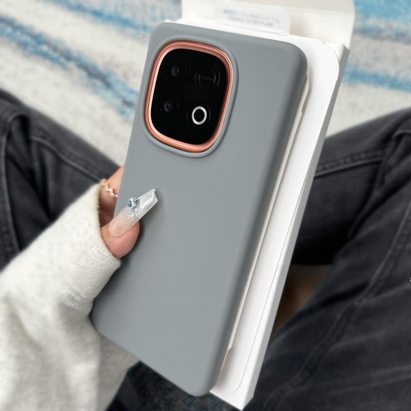 

Премиальный мягкий чехол из настоящего жидкого силикона для IQOO Z10 Turbo/Z10 Turbo Pro/iQOO 13 /Z9 Turbo Противоударный чехол для телефона IQOO Z9/Z9 Turbo/Z9 Turbo+