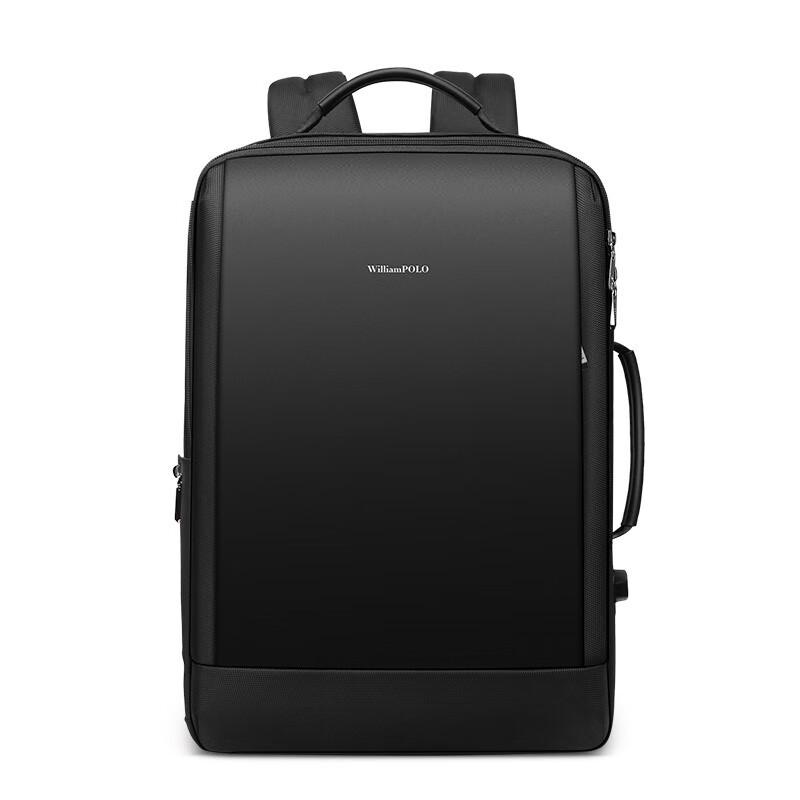 WILLIAMPOLO Business Travel Laptop Backpack 14-inch