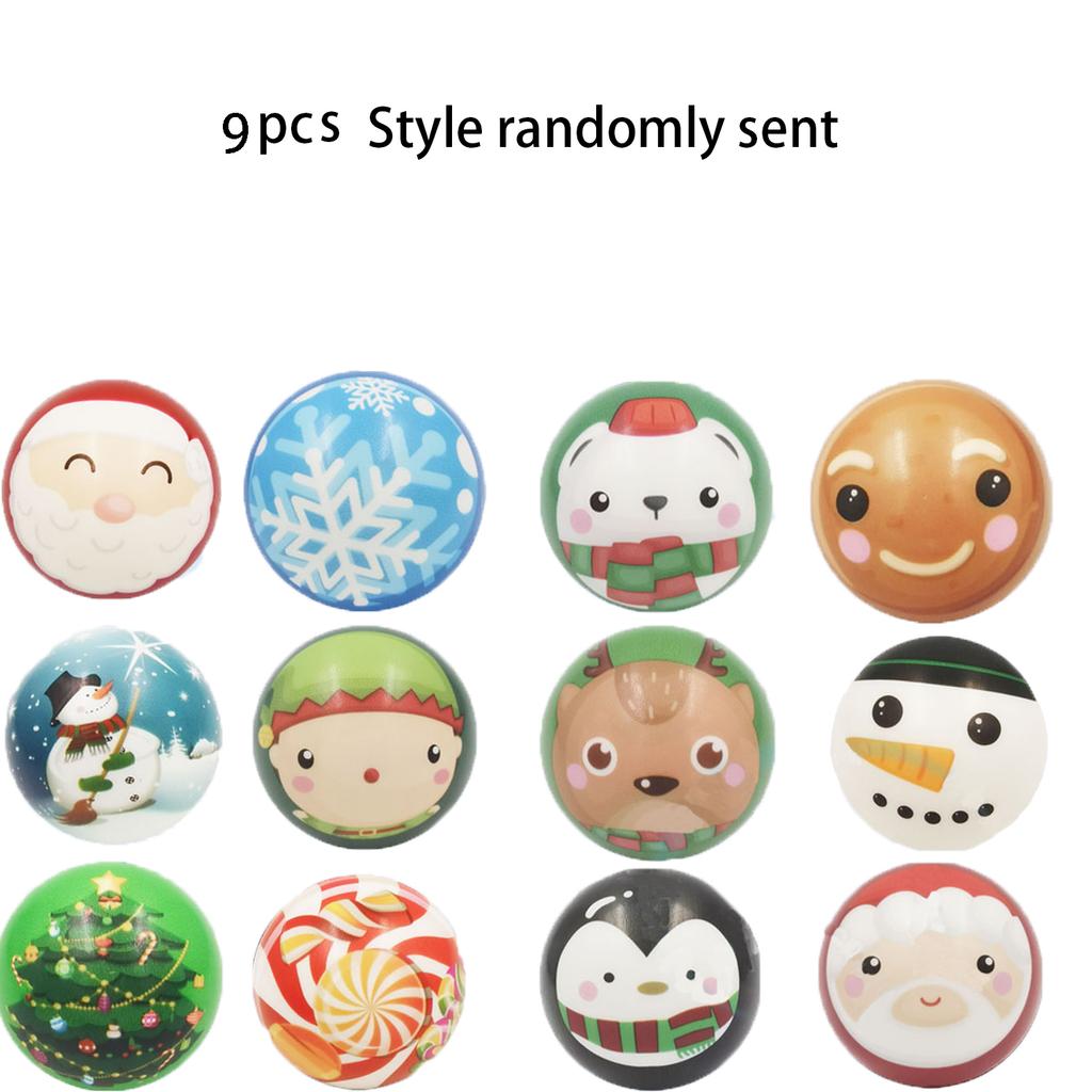 Stress Relief Ball Pinch Solid Sponge Christmas PU Foam Ball Slow Rebound Ventilatory Tool