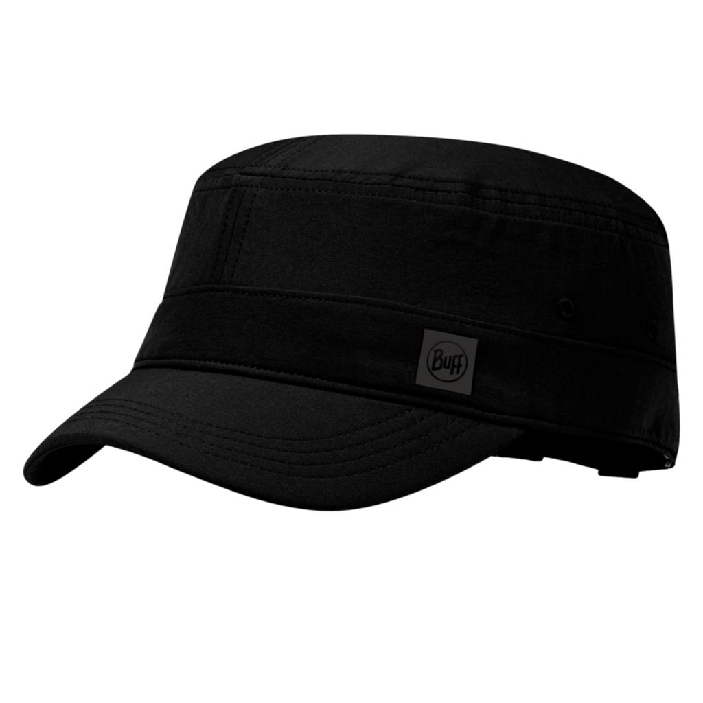 Buff Military Cap, Unisex black Cap