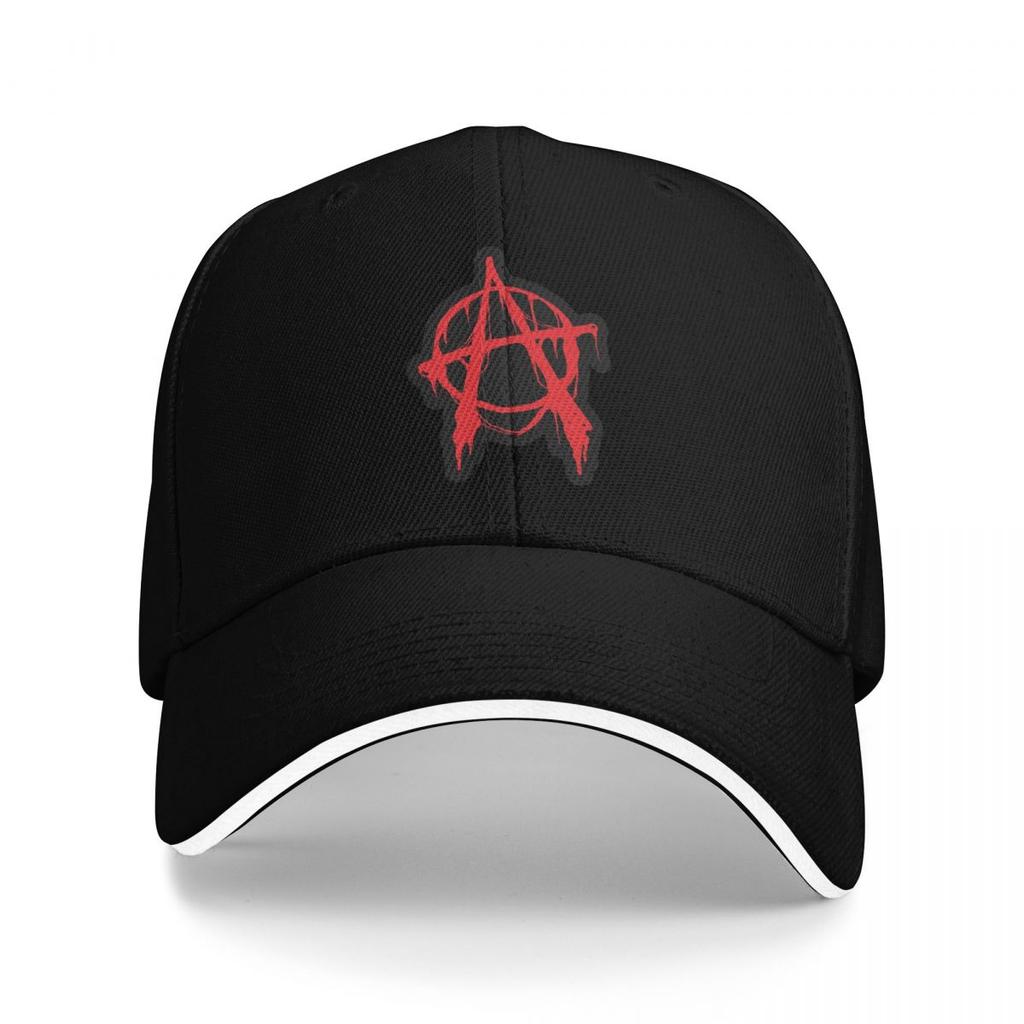 Unisex Baseball Hats Anarchy Print Outdoor Streetwear Summer Sports Baseball Caps Hip Hop Cap Casquette Hats