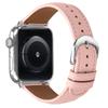 Replacement Strap for Apple Watch Series 10 9 8 7 SE 6 5 4 3 2 1 42mm 41mm 40mm 38mm Litchi Texture PU Leather Watch Band