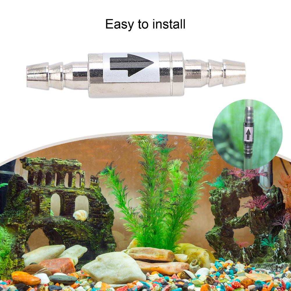 Non-Return CO2 Check Valve Stainless Steel Stainless Steel Check Valve  Aquarium System