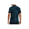 Under Armour Curry Golf Oddychająca Koszulka Polo z Krótkim Rękawem Szybkoschnąca Męskie topy Niebieski 1366256-422