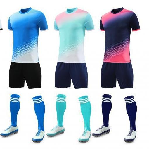 New Adult Football Jersey Summer Football Training Jersey Men'S Game Sports Suit Clothing Color Matching Jersey