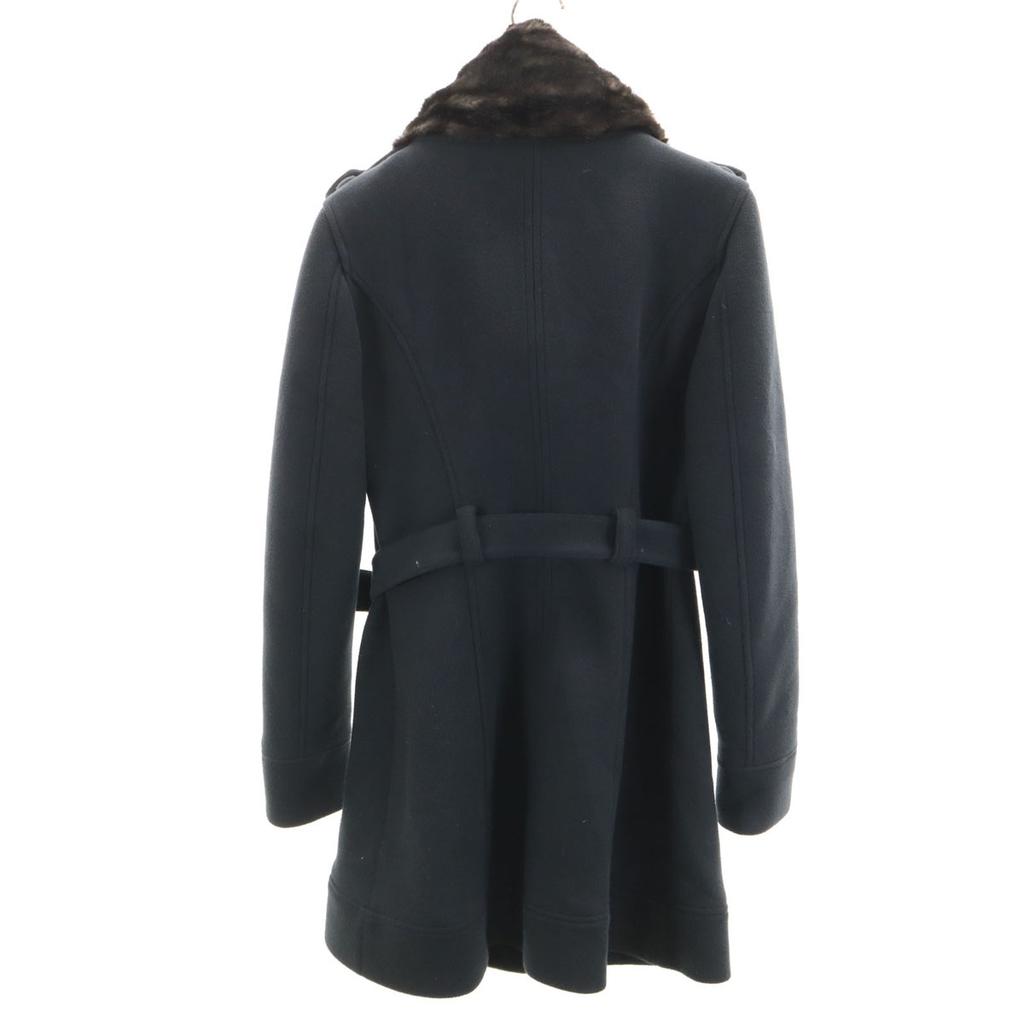 Emporio Armani Coat 42 Navy Women Used