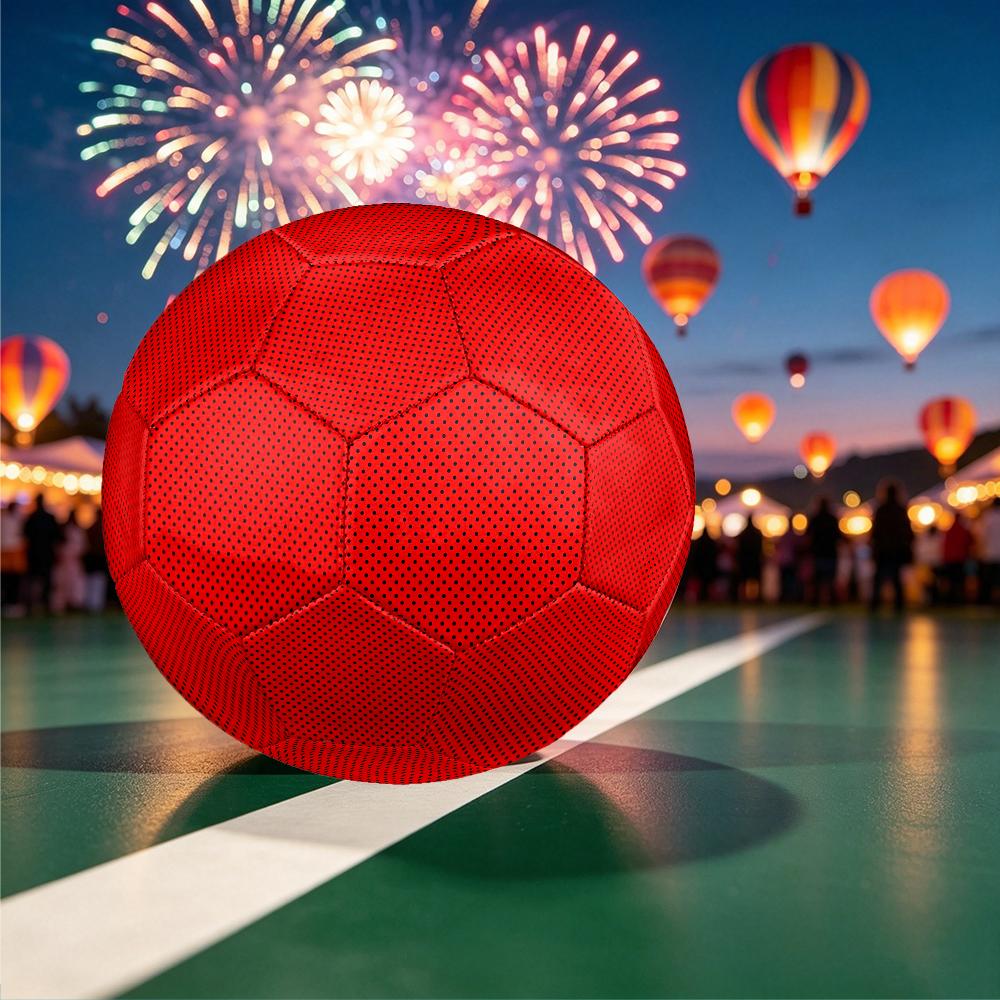 1pc Ladybug Size 5 Soccer Ball, Standard Sport Football Firm Stitching for Training And Match, Gentle on the Feet, Durable and Unique