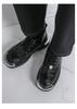Men's Plus Size High-Top Thick-Sole Leather Boots - Autumn/Winter 2025 Fashion Edition