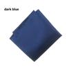 2PCS Men's Pocket Square Classical Rayon Handkerchief For Business Meeting Formal Occasion Solid Color Banquet Kerchief