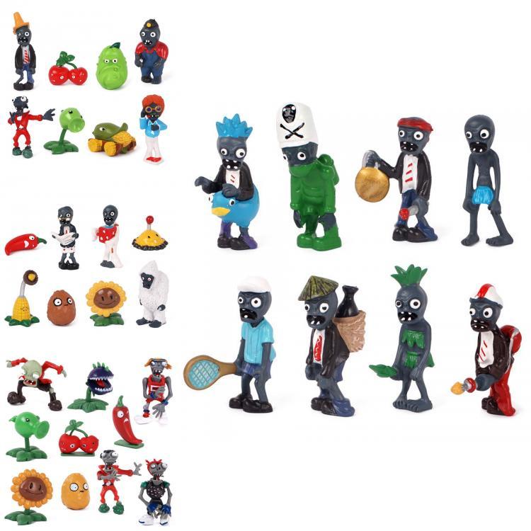 Pflanzen gegen Zombies Serie Ägypten Privater Wilder Westen PVC Spielzeug Actionfiguren Set Neu Lustig Osterdekoration für Kinder