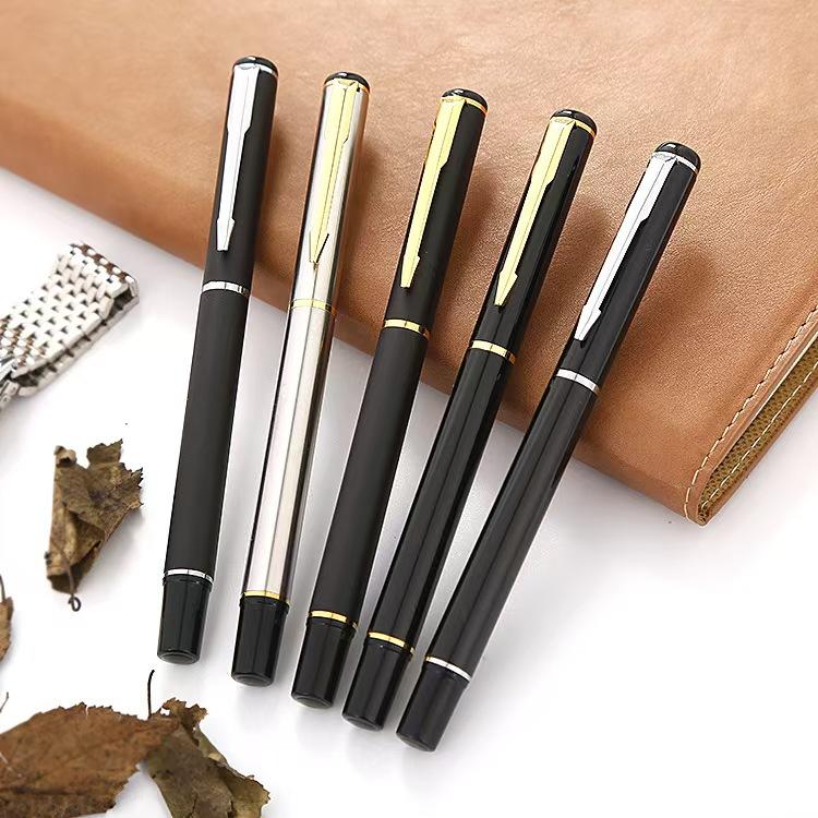 Simple business style ballpoint pen, 0.5mm student pen for daily writing, study office pen