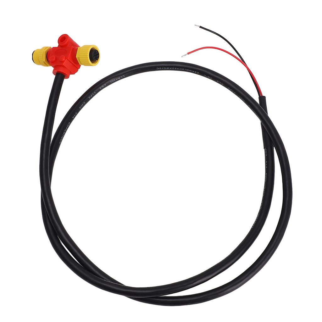 for NMEA 2000 Power Cable with Tee Terminator M12 5 Core Stable Connection 3.28ft Long Backbone Cable for Simrad