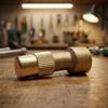 Brass Made Adjustable Nozzle for High Pressure Spraying Systems with 45 Degree Spray Pattern for Farm and Garden Use