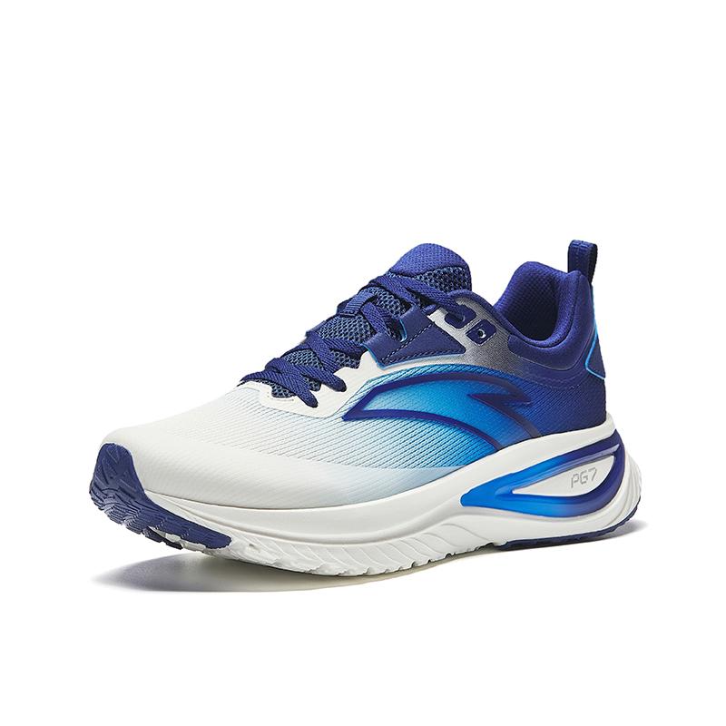 New Anta Low Top Running Shoes Men's White Blue 112435519-7