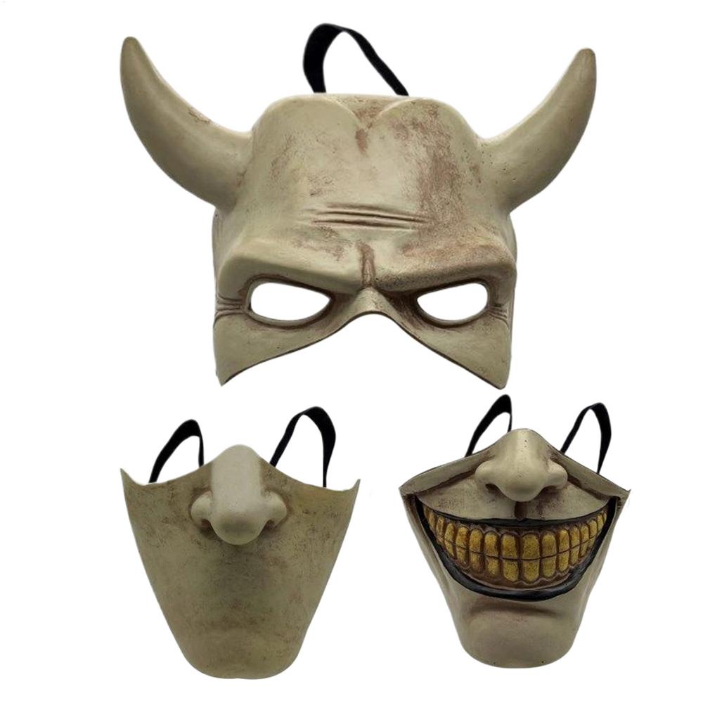 

Маска ужаса на Хэллоуин, маскарадная маска для лица, латексный шлем, маска монстра для взрослых, реквизит для костюма для вечеринки на Хэллоуин, карнавала, подарки