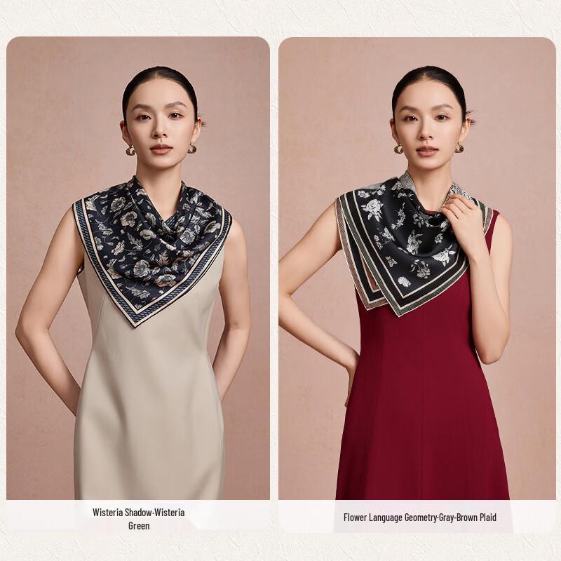 Shanghai Story 100% Mulberry Silk Scarf Shawl