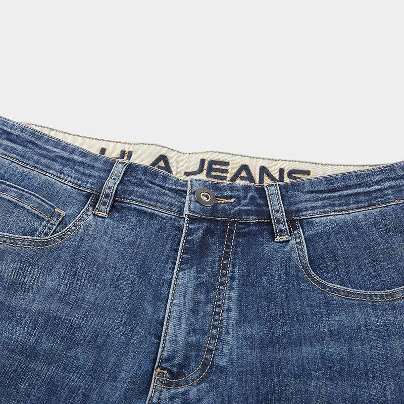 HLA Black Whale Men's Slim Fit Ankle Jeans