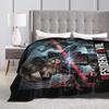 Residents Evils Requiem Leon S Kennedy Blanket Spring Warm Soft Throw Blanket For Boy Chair Sofa Bed Flannel Bedspread Bed Cover
