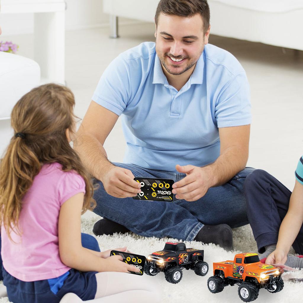 Rc Truck, Rc Semi Truck With Trailer, Rc Truck 1/64 Scale Alloy, 2025 New Rc Truck, 2.4ghz Remote Control, For Kids Gifts