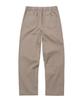 LXT Brushed Cotton Back Elastic Semi-Wide Chino Pants [Beige]